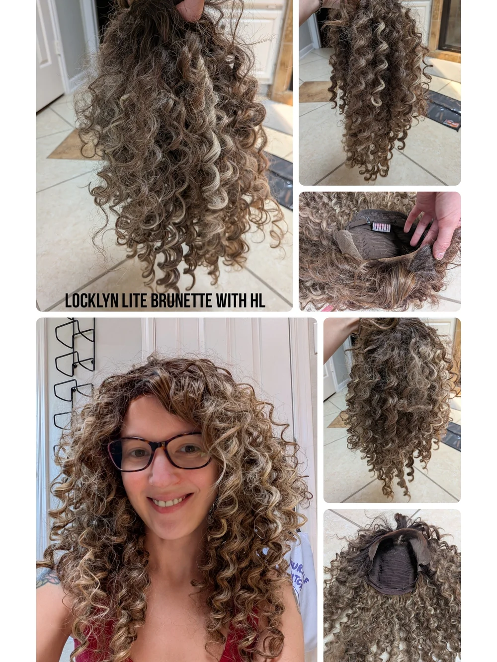 Chelsey Smith Crowns Locklyn Brunette with Highlights Petite Wig